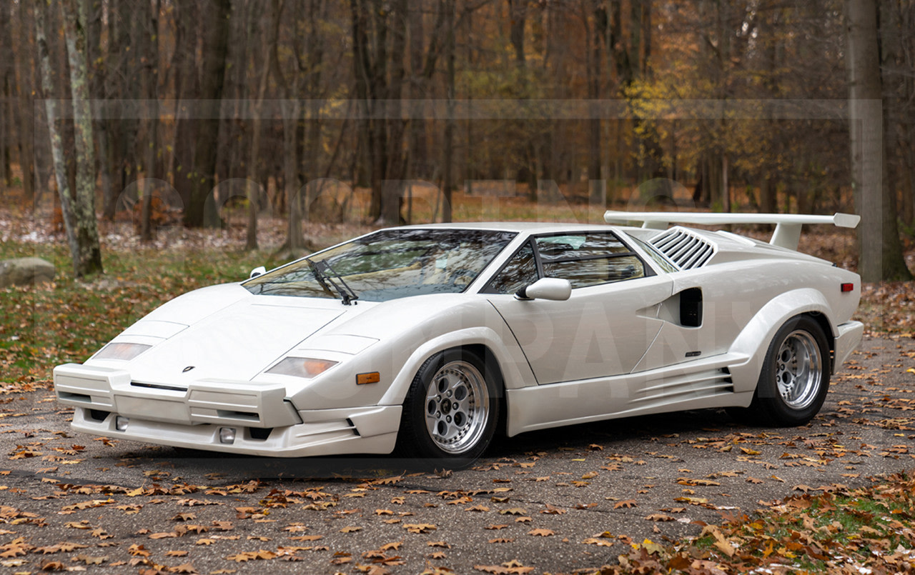 1990 Lamborghini Countach 25th Anniversary Edition | Gooding